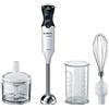 Bosch MS6CA4150 ErgomMixx Frullatore a Immersione, 800 W, 600 ml, Plastica, Bianco/Antracite
