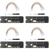 No 4X NGFF M2 un PCI-e 4X X1 Slot Riser Card M2 Chiave M un PCI Express X4 Ada6910