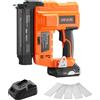 VEVOR Chiodatrice Brad a Batteria, Calibro 18, Sparachiodi Elettrica a Batteria da 20 V con 500 Chiodi, Batteria agli Ioni di Litio, Caricabatterie, Profondità di Chiodatura Regolabile, per Fai da Te