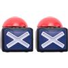 No 2PCS Game Answer Buzzer, Game Buzzer Alarm Sound Pulsante di Riproduzione c4244