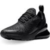 Nike Scarpe Nike Air Max 270 (Bg) Taglia 37.5 Cod BQ5776-001 Nero