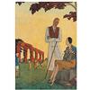 Artopweb TW20319 CORNERO Golf Decorative Panel, Wood MDF, Multicolour, 48x68 Cm