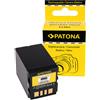 Patona Batteria Patona 3000mah li-ion per Jvc GR-D250U,GR-D250US,GR-D270,GR-D270E
