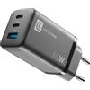 Cellularline | Caricabatterie da Rete Multipower Micro | Super Fast Charger 65W