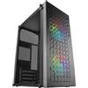 Mars Gaming MC-CORE, Case PC Micro-ATX Ultra-Compatto, 2x Ventole FRGB 120mm, Ca