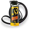 Bardahl K9 - Lubrificante Superiore al Silicone, Spray Impermeabilizzante Trasparente per Plastica, Gomma, Legno e Meccanismi, Inodore e Incolore, Lubrifica e Protegge da Umidità, 400 ml
