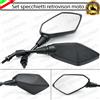 ESSELLEPARTS COPPIA SPECCHIETTI RETROVISORI PER MOTO SYM SYMPHONY 125 CARBON LOOK CARBONIO