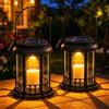 Yowin Lanterne da Esterno 2 Pezzi Grande Lanterna Solare da Giardino | Candele,
