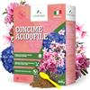 LERAVA Concime Acidofile (800 g) - Fertilizzante biologico per ortensie, rododen