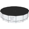Bestway Telo Copripiscina in PVC Copertura per Piscina Tonda Rotonda Fuoriterra 457 cm