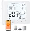 Domyno CRONOTERMOSTATO WIFI PROGRAMMABILE SMARTPHONE APP ALEXA TERMOSTATO CALDAIA DA PA
