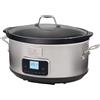 Electrolux Slow Cooker Pentola Elettrica Inox 6.6 L ESC7400 Argento