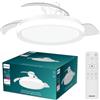 Philips Bliss Ventilatore a Soffitto con Pale Retrattili e Lampadina LED,