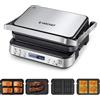 AMZCHEF 2000W Griglia Elettrica 4-in-1 - Piastra Panini, Piastra Waffle