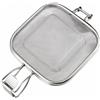 Pinza da Barbecue con Rete Antiruggine Porta Toast Compatto per Forno, Famiglie