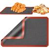 Bivbwqu Tappetino Microforato Per Forno In Silicone Microforato Tappetino Stendipasta Fo