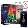 Twinkly Strings 600 LED RGB, Striscia di Luci LED per Esterno e Interno, Luci Sm
