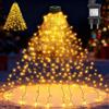 Joycome Luci Natale Albero 400LED 2Mx16 Fili Mantello Luci Albero di Natale | 8