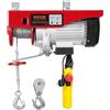 VEVOR Paranco Elettrico Doppio Cavo Carico max. 800 kg, Telecomando a Filo 4,2 m