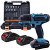 TRAPANO AVVITATORE PROFESSIONALE 2 BATTERIA 48V A LITIO + VALIGIA ACCESSORI