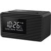 Panasonic RC-D8EG-K - Radiosveglia Digitale DAB+, Ampio Display, Tasto Snooze, D