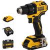 DeWalt DCD708D2T-QW trapano avvitat. batt. 18V, 2 Ah Mod. DCD708D2T-QW EAN 50350