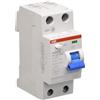 ABB Interruttore Differenziale puro ABB RCCB 25A F202A-25 / 0,03 AP-R Mod F427851