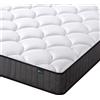 Zinus Materasso Singolo 80x190 cm Hybrid Altezza 15 cm Tight Top Materasso Memor