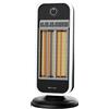 Hoomei Stufa Elettrica al carbonio Oscillante 500/1000W basso consumo 2 regolazioni
