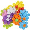 81 pcs colorate forme di fiori adesivi autoadesivi eva spugna per bambini