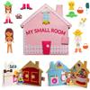 Mycormoran s.r.l.s Pantaworlds | Libro Montessori Interattivo per Bambini 0-1-2-3-4-5 Anni My Small