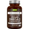 Igennus healthcare nutrition Igennus Omega 3 Vegano in Trigliceridi Naturali con Astaxantina, 90 Dosi | Olio