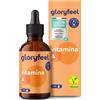 Gloryfeel Vitamina A Gocce 3.333 UI 1.000µg, Integratore Vitamina A Pura 50 ml (1700 Gocce