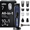 Braun REGOLABARBA STYLING KIT, Tagliacapelli Uomo, Rasoio Elettrico Barba e Cape