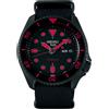 SEIKO 5 Sports Street SRPD83K1 Orologio Uomo Automatico Total Black