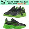 Puma RS-X TMNT Puma nero verde foglia 402373-01 taglia uomo