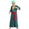 Chaks Costume Roronoa Zoro personaggio One Piece bambino ragazzo
