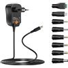 Alimentatore Universale Da 24 W AC a DC 3 V 4,5 V 5 V 6 V 7,5 V 9 V 12 V 2 a DC