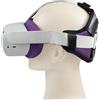 Copertura in silicone per visore Meta Quest 2 con cuscino , colore viola