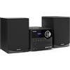 SHARP XL-B517D (BK) - Sistema audio stereo (45 Watt, radio digitale con DAB+ e s