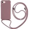 Ququcheng Cover Compatible con iPhone 7 Plus/8 Plus(5.5),Cellulare Girocollo Custodia con