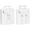 Apple 20W USB‑C Caricabatteria con cavo tipo C per iPhone/iPad - Bianco