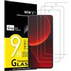NEW'C 3 Pezzi, Vetro Temperato per Xiaomi 13T, Xiaomi 13T Pro, Pellicola Prottet