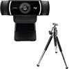 Logitech C922 Pro Stream Webcam | Streaming HD 1080p/30fps, 720p/60fps, Correzio