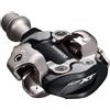 Shimano XT PD-M8100 - Pedale per bicicletta, colore argento/nero, taglia unica,