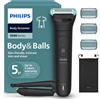 Philips Bodygroom series 5000 - Rifinitore per uomo tripla protezione, Rifinitur