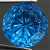 Senza marchio Pietra preziosa naturale 13,20 ct certificata Brasile blu acquamarina 14x14 m...
