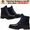 Timberland Stivali Timberland Heritage 6 pollici WP neri TB0A5RNWEPV taglia uomo