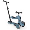 Scoot & Ride Highwaykick 1 Push and Go Kickboard con sedile, scooter 2 in 1, con