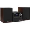 SHARP XL-B517D(BR) Microcatena Sound System Stereo con radio DAB+, FM, Bluetooth